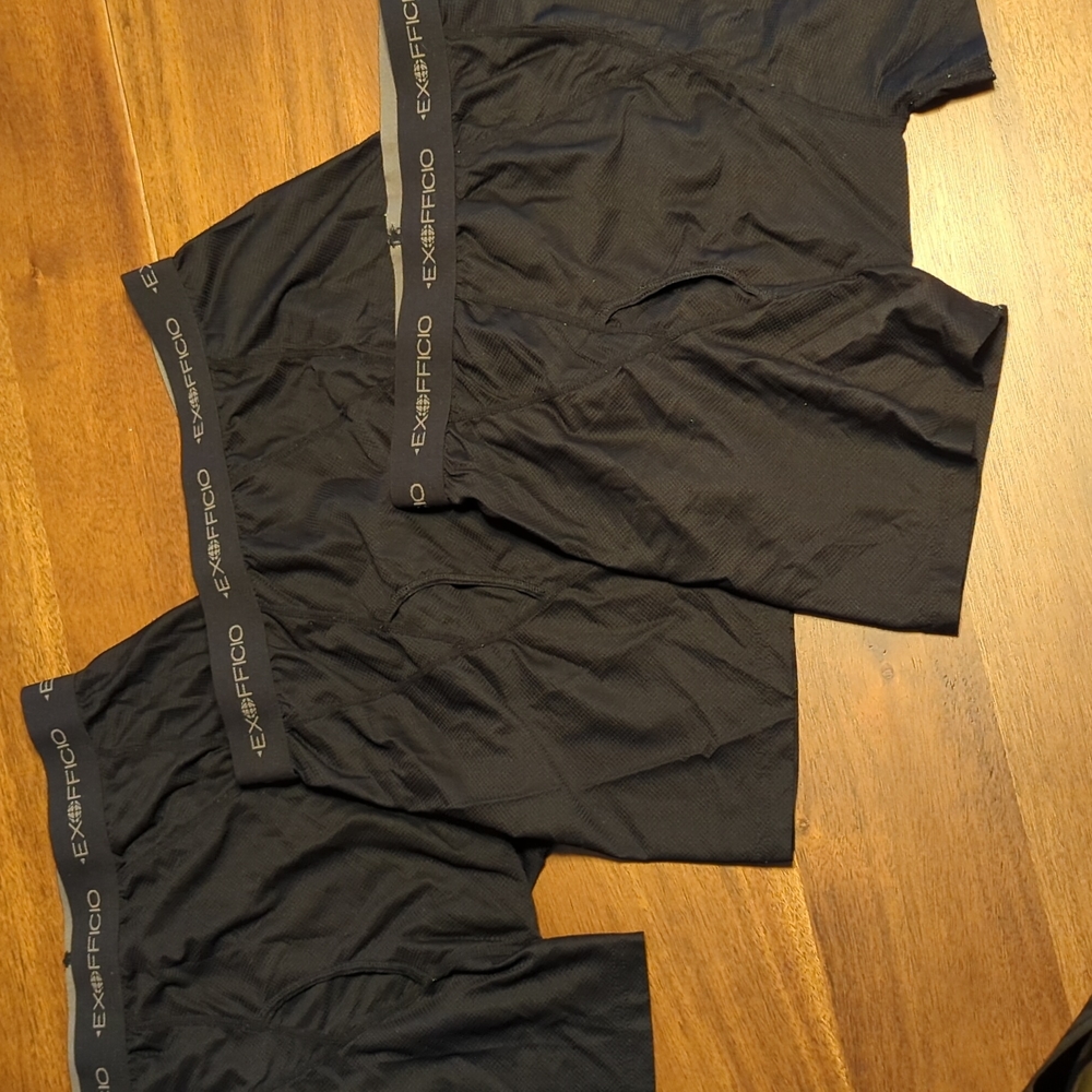 Lot of 3 Exofficio Boxer Briefs
